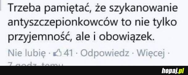 Przyjemność i obowiązek