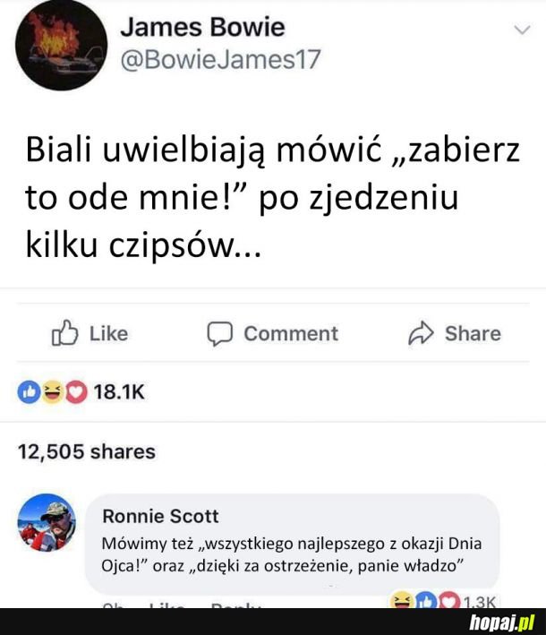 Powiedzonka białych ludzi