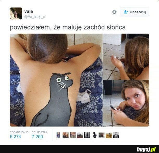 Jej mina mówi wszystko