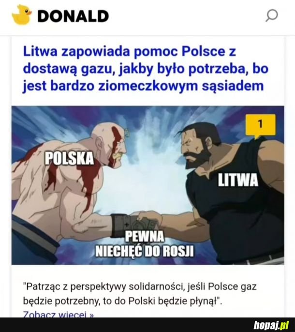 Frendship ended with Węgry, now Polska Litwin are dwa bratanki