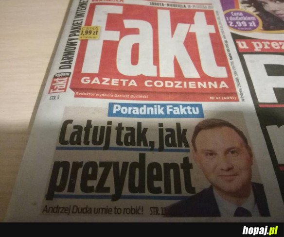 JAK PREZYDENT