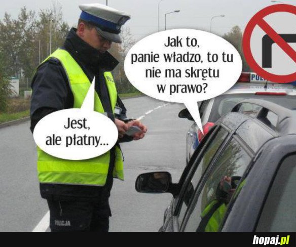 Skręt w prawo