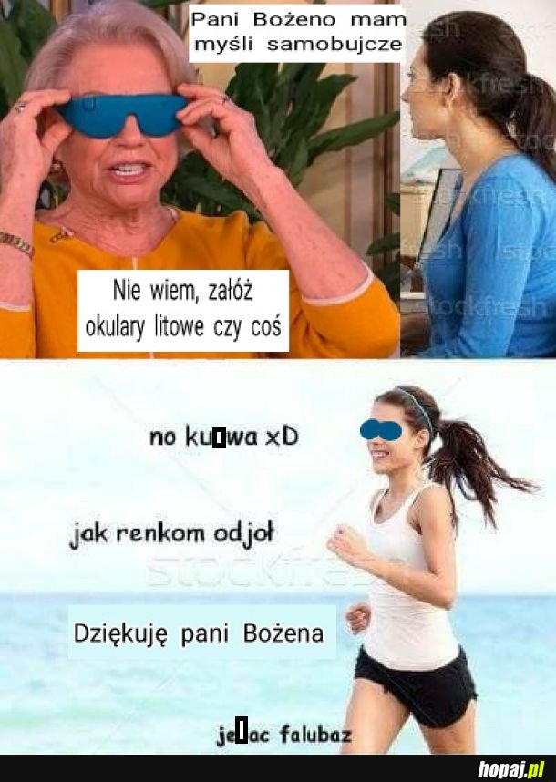 Dzięki, Bożeno!