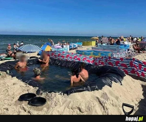 Tymczasem nad polskim bałtykiem