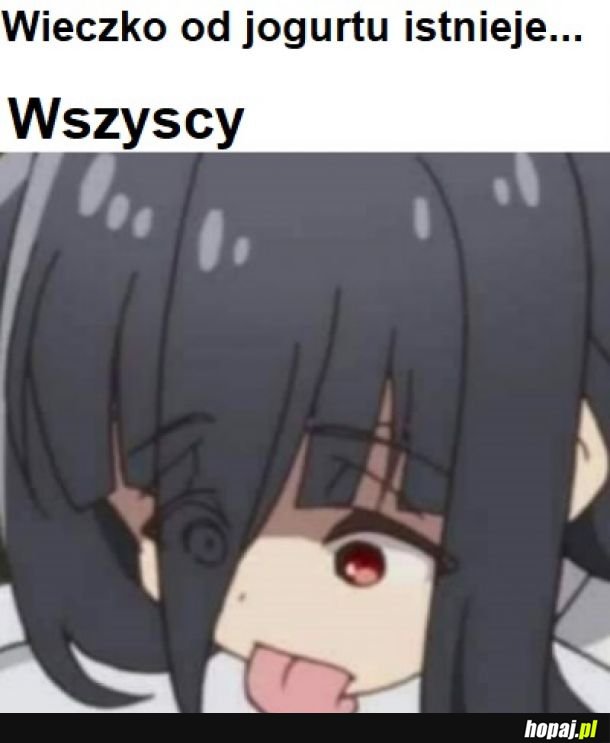 Mmmm pyszne wieczko.