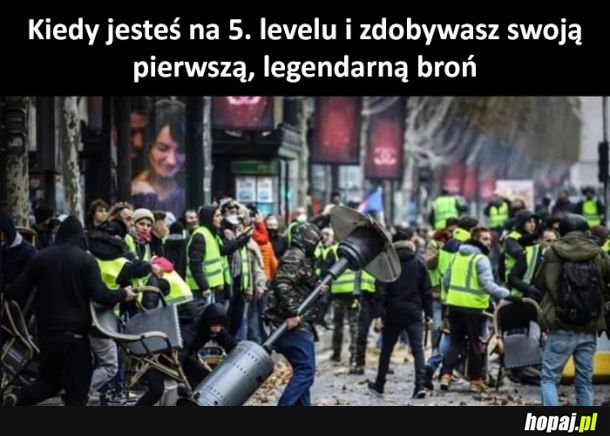 Pierwsza, legendarna broń