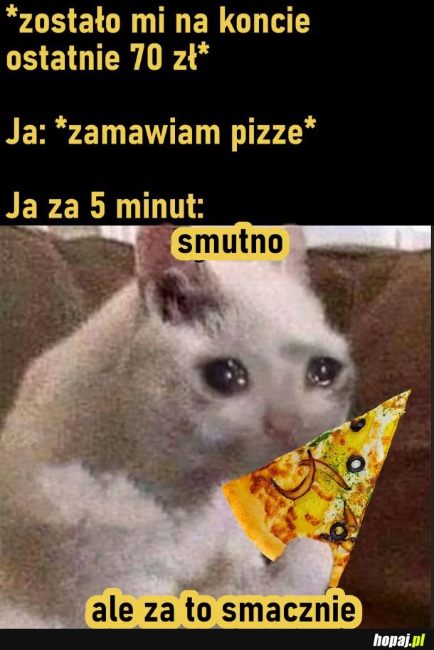 Smutno, ale za to smacznie