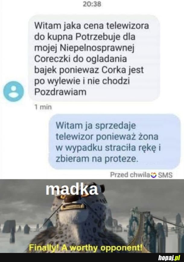 Nareszcie godny przeciwnik