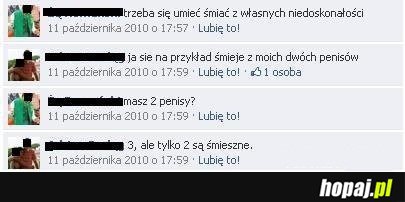 Trzeba się umieć śmiać z własnych niedoskonałości