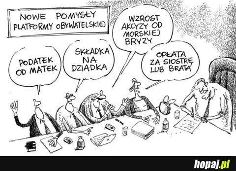 Nowe pomysły Platformy Obywatelskiej