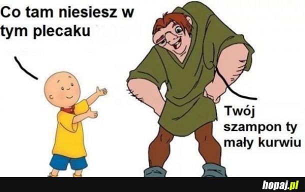 Ty mały...