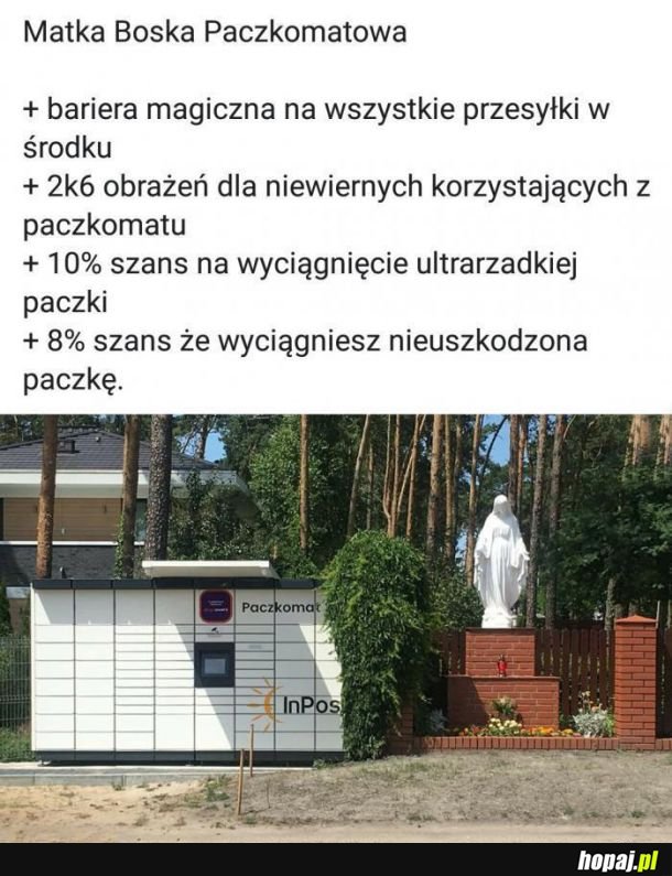  Matka Boska Paczkomatowa