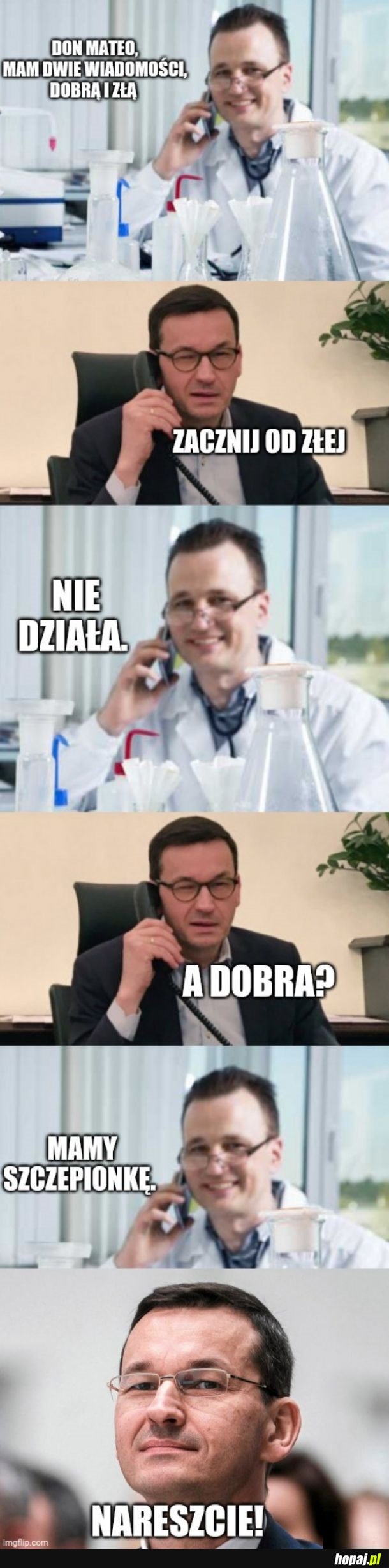 Wiadomość zła i dobra