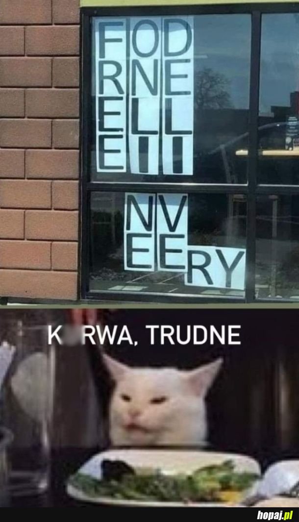 No trudne