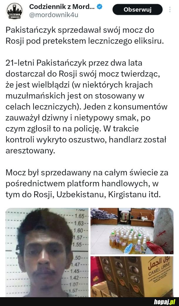 Coo? Obrzydliwe.
