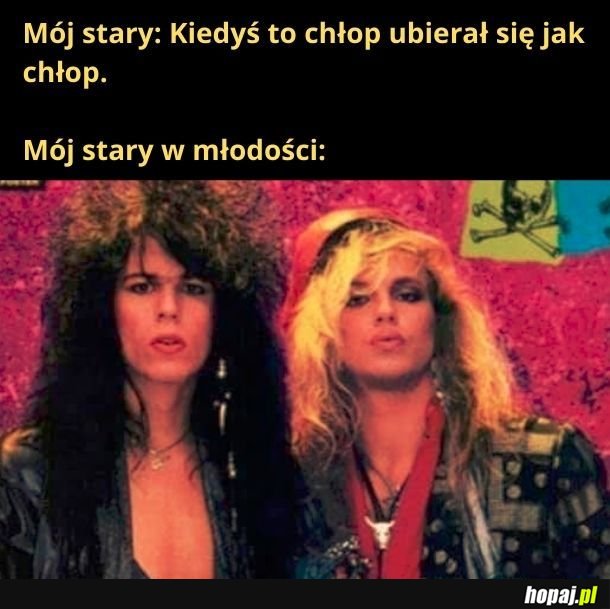 Glamrockowy stary