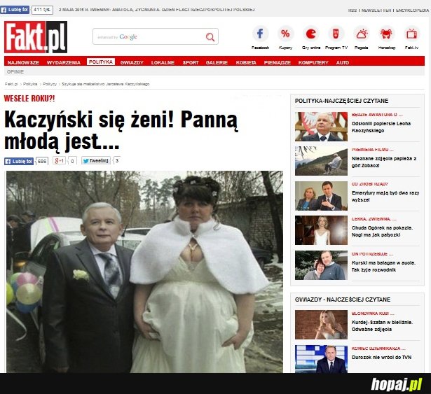 Kaczyński się żeni