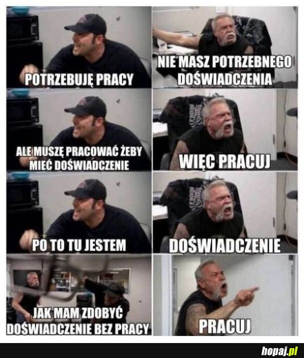 Doświadczenie w pracy