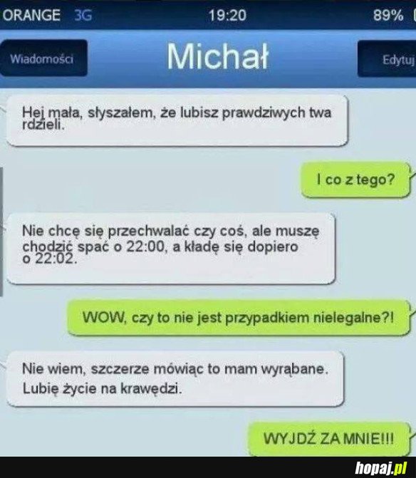 LUBISZ PRAWDZIWYCH TWARDZIELI