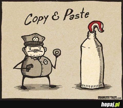 Copy and paste