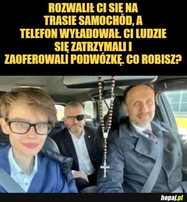 Dzwonię po policję. 