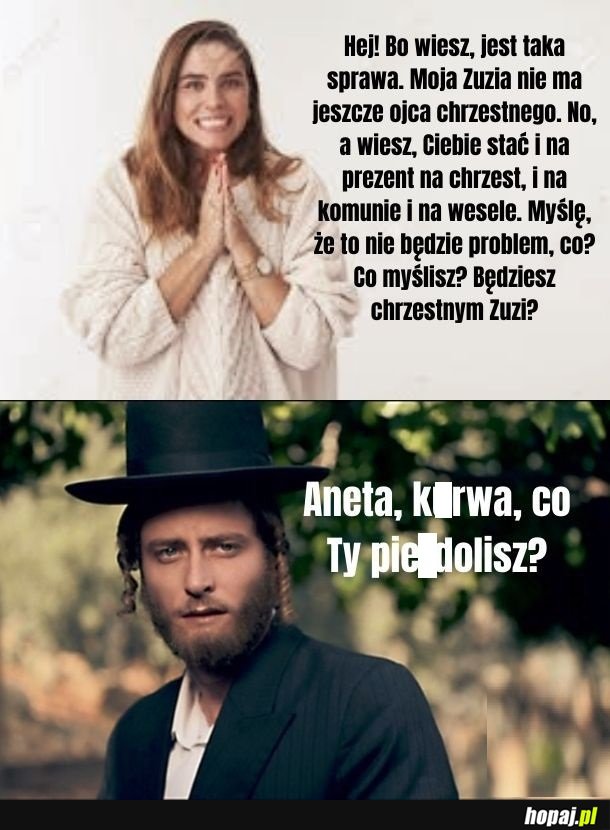 Anetka szuka chrzestnego