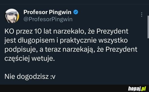 No nie dogodzisz
