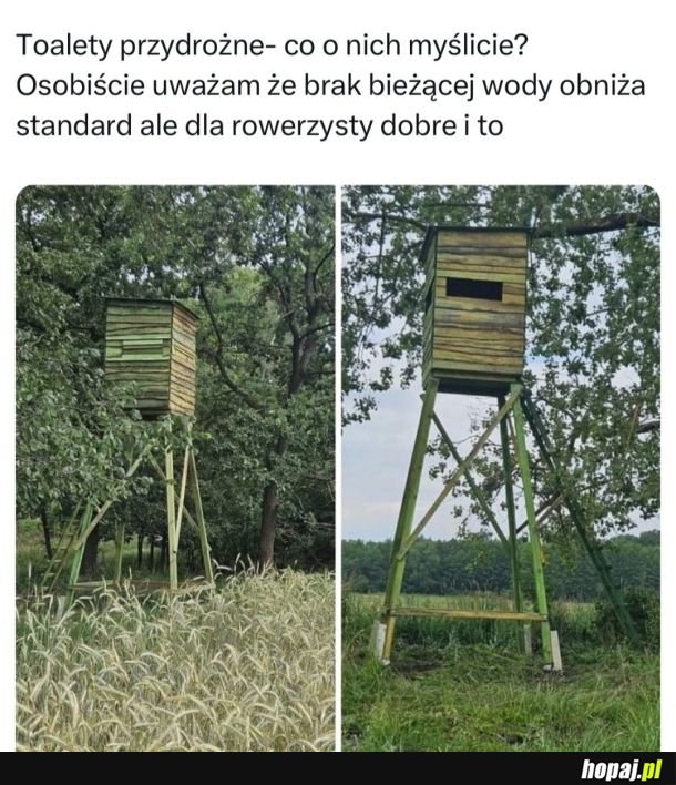 Skoro myśliwy myli koparkę, dzikiem, to rowerzysta...