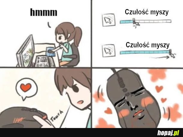  Wrażliwość myszy