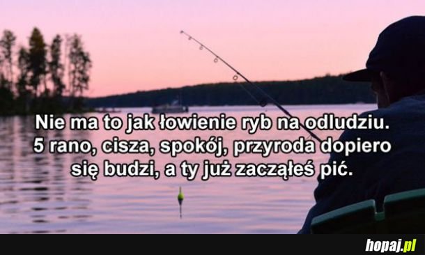 Wędkowanie piękny hobby