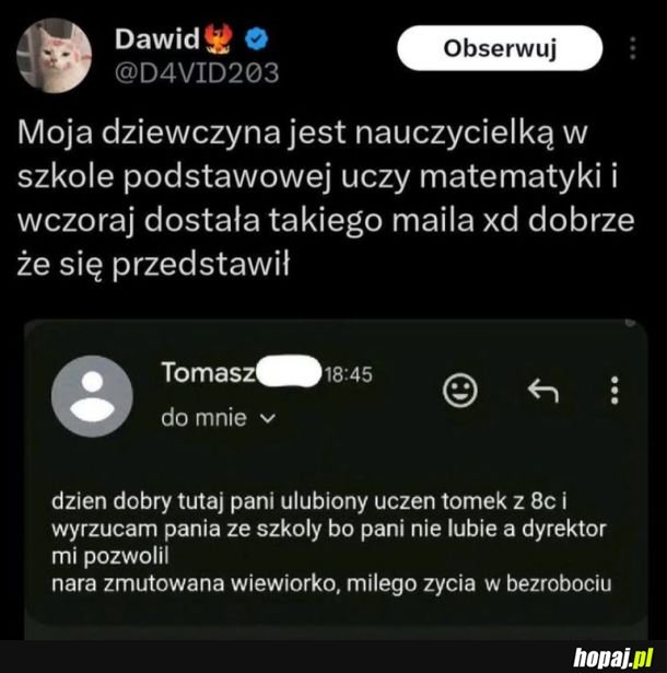 Dobrze że się przedstawił