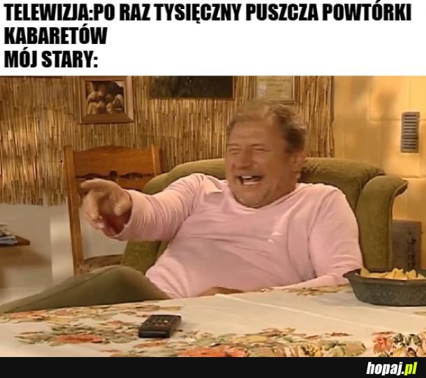 Ale heca, facet przebrany za babę