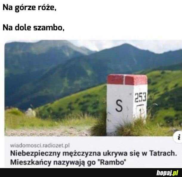 Tatrzański Rambo