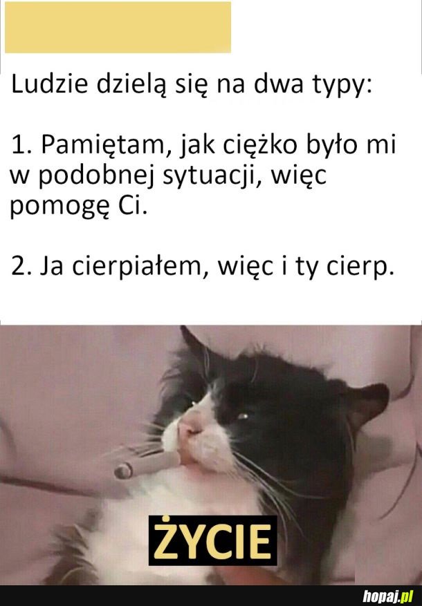 Dwa typy ludzi