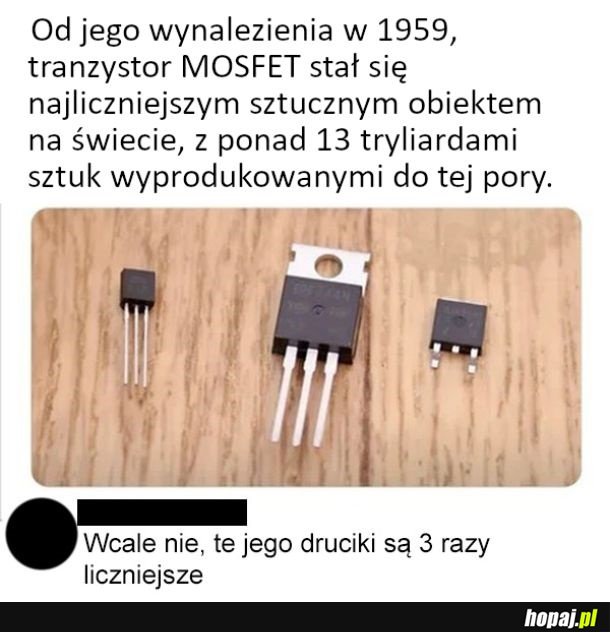 Najliczniejszy sztuczny obiekt na świecie