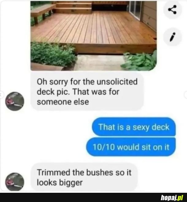 Deck pic