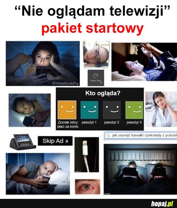 Nie oglądam telewizji