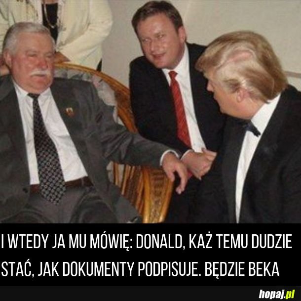 Wałęsa daje rady Trumpowi