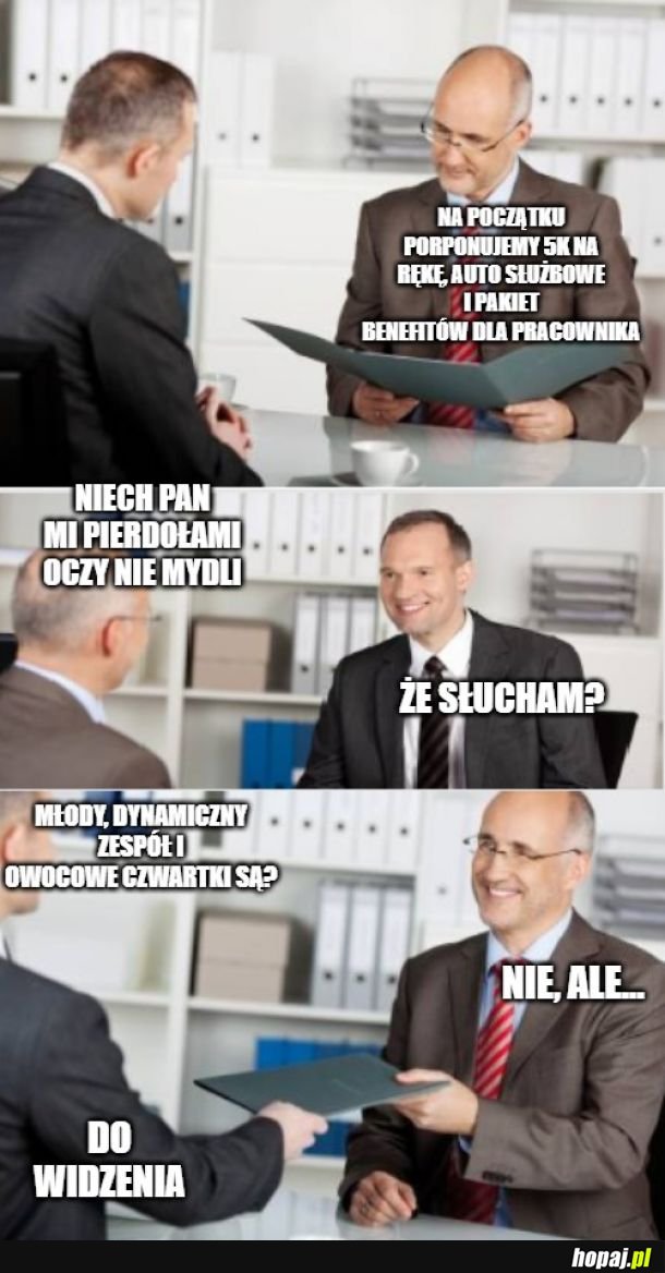 Rozmowa o pracę