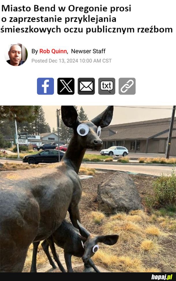 Rzeźby z oczkami