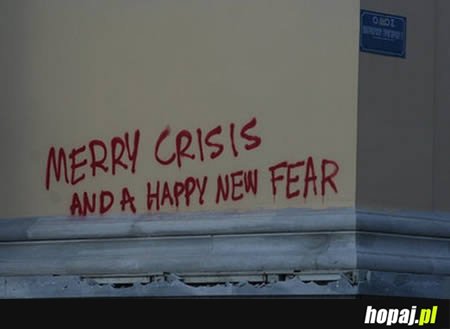 Marry crisis and a happy new fear