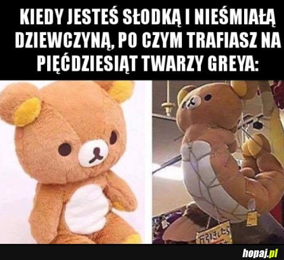 PIĘĆDZIESIĄT TWARZY GREYA