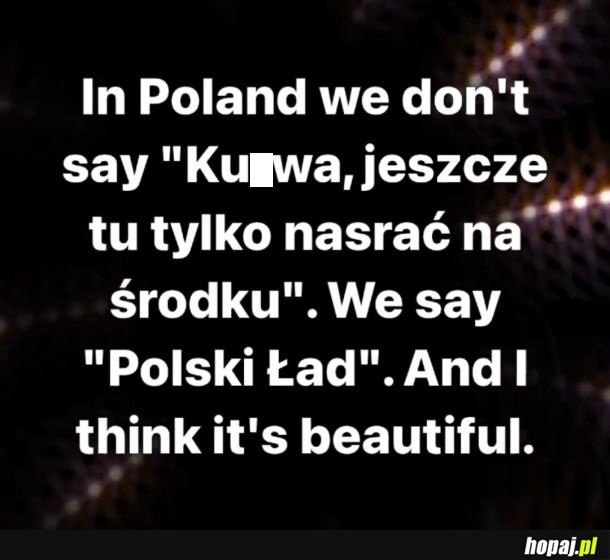 Polski ład..