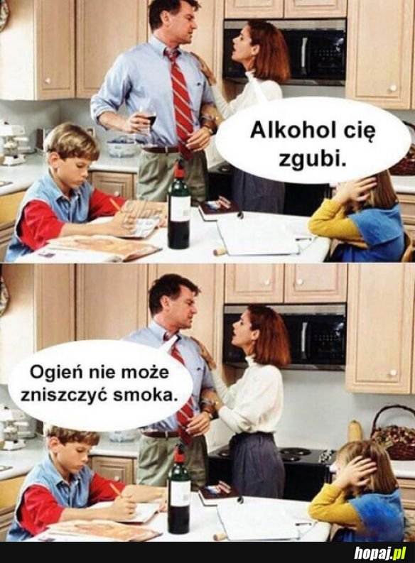 Alkohol cię zgubi