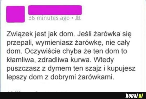 Związek jak dom