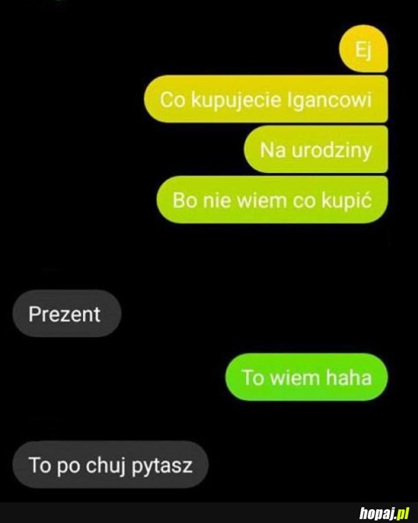 Co na urodziny