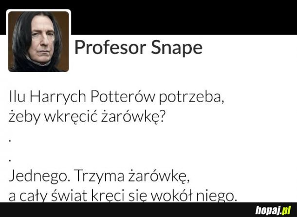 Harry Potter i żarówka