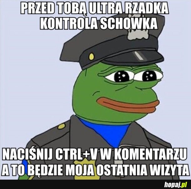 PRZED TOBĄ ULTRA RZADKA KONTROLA...