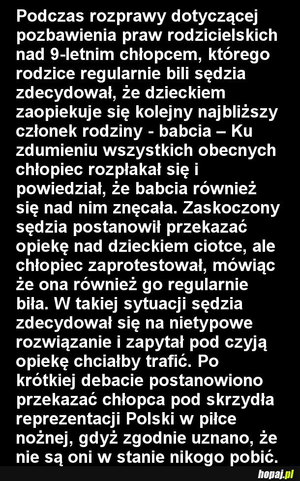 Tego się nie spodziewałem