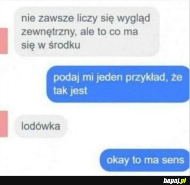 Liczy się to, co w środku